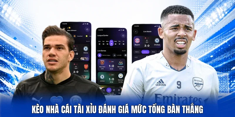 Kèo nhà cái Tài xỉu đánh giá mức tổng bàn thắng